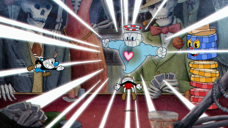 Cuphead for Nintendo Switch.